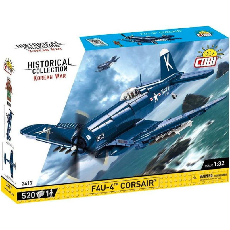 Cobi Klocki Klocki f4u-4 corsair