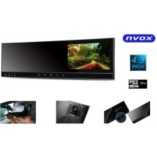 Nvox Wideorejestrator Nvox lusterko wsteczne LCD 4.3