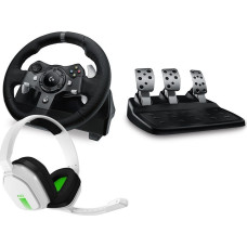 Logitech Kierownica Logitech G920 Driving Force + Astro A10 (991-000487)