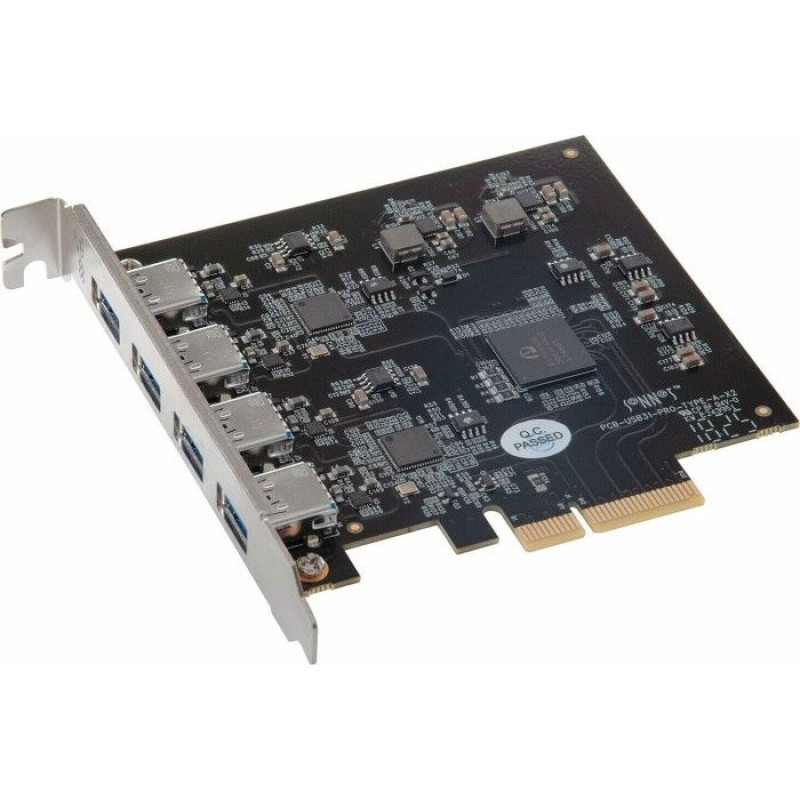 Sonnet Kontroler Sonnet PCIe 2.0 x4 - 4x USB 3.2 gen 2 Allegro Pro (SO-USB3-PRO-4P10-E)