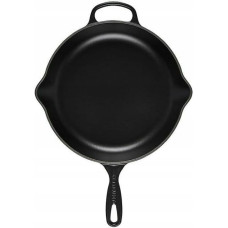 Le Creuset Brat- und Servierpfanne Gusseisen Schwarz 23 cm