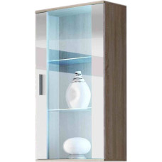 Cama Meble Cama hanging display cabinet SOHO sonoma oak/white gloss