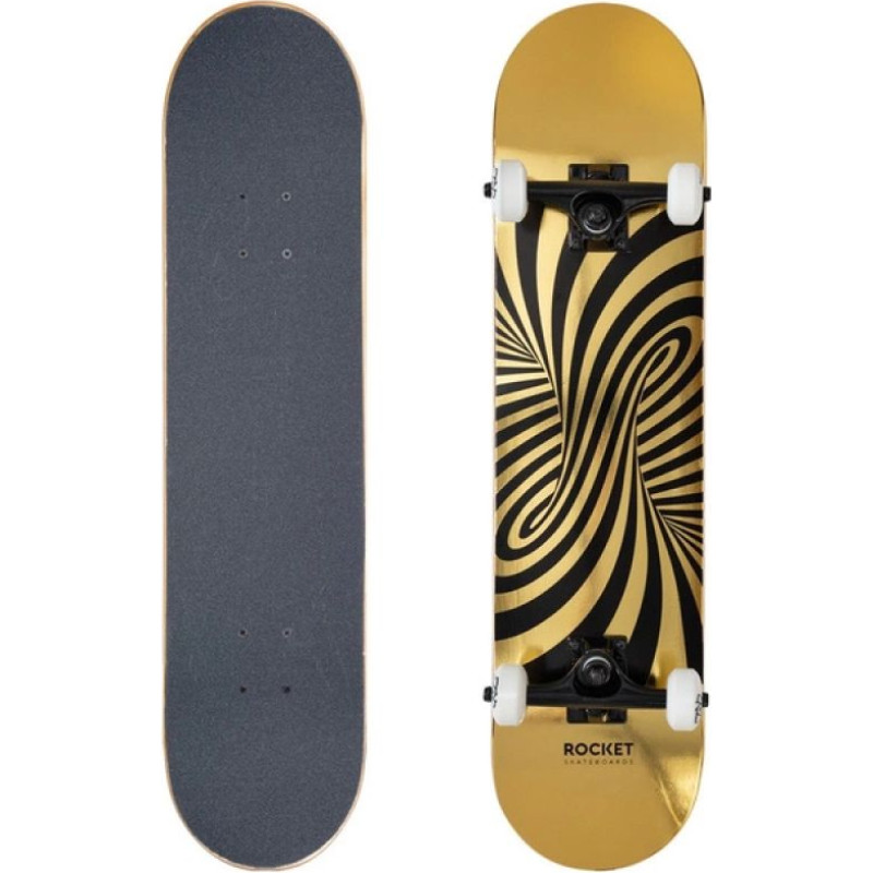 Rocket Twisted Foli Gold skeitbords 7,5