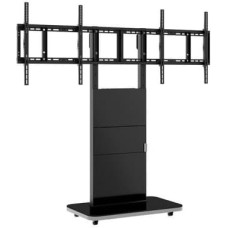 Hagor Pro-Tower M Dual mobiles Standsystem fuer 2 TVs 117-140cm 46-55Zoll VESA max. 600x400mm max. Traglast 2x40 kg