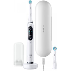 Oral-B Szczoteczka Oral-B Szczoteczka magnetyczna iO Series 9N White Alabaster + dodatkowa końcówka