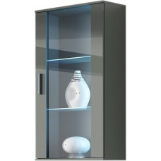 Cama Meble Cama hanging display cabinet SOHO grey/grey gloss