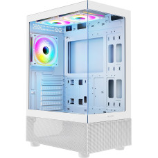 Logic LOOK ARGB MIDI USB TYPE-C Computer Case White