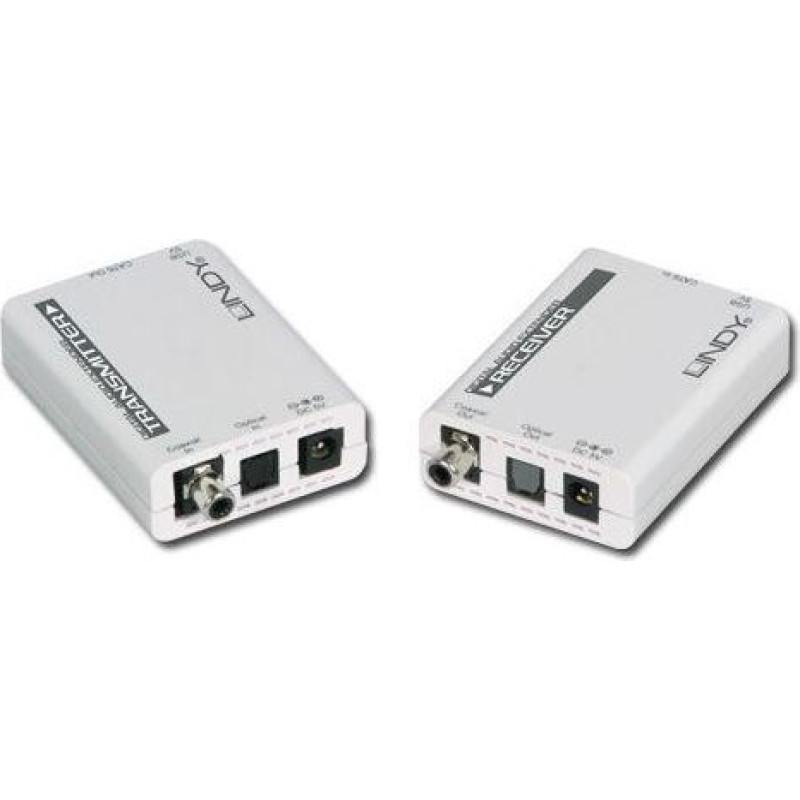 Lindy System przekazu sygnału AV Lindy SPDIF, Toslink over Ethernet (70466)