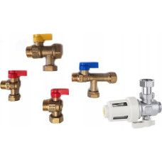 Caleffi Zestaw podłączeniowy do kotłów wiszących z urządzeniem Caleffi XS®, zestaw 1