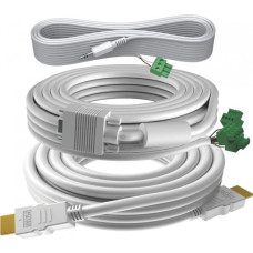 Vision Kabel Vision VISION Techconnect Modulare AV-Frontplatte - 30 JAHRE GARANTIE - 10 m professionelles Installationskabelsortiment - vorkonfektionierte Kabel zum direkten Einstecken in die Ruckseite der Frontplattenmodule - enthalt 1 x VGA-Kabel , 1 x 
