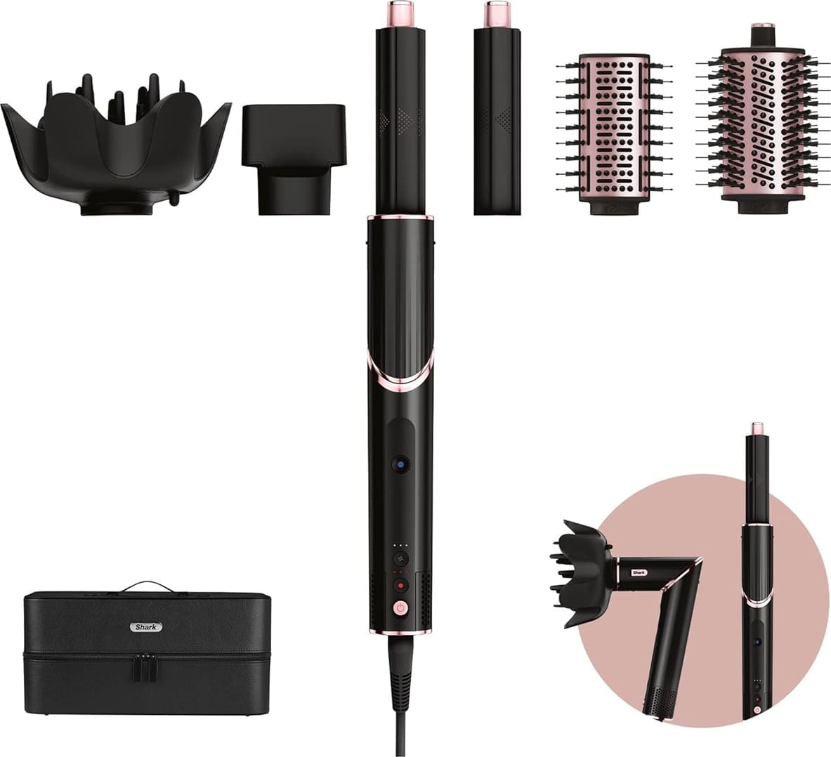 Shark FlexStyle 5-in-1 Multistyler Warm Black