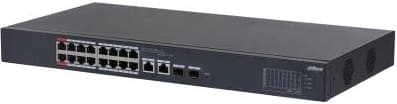 Dahua Switch|DAHUA|CS4218-16ET-240|Type L2|Desktop/pedestal|16x10Base-T / 100Base-TX|PoE ports