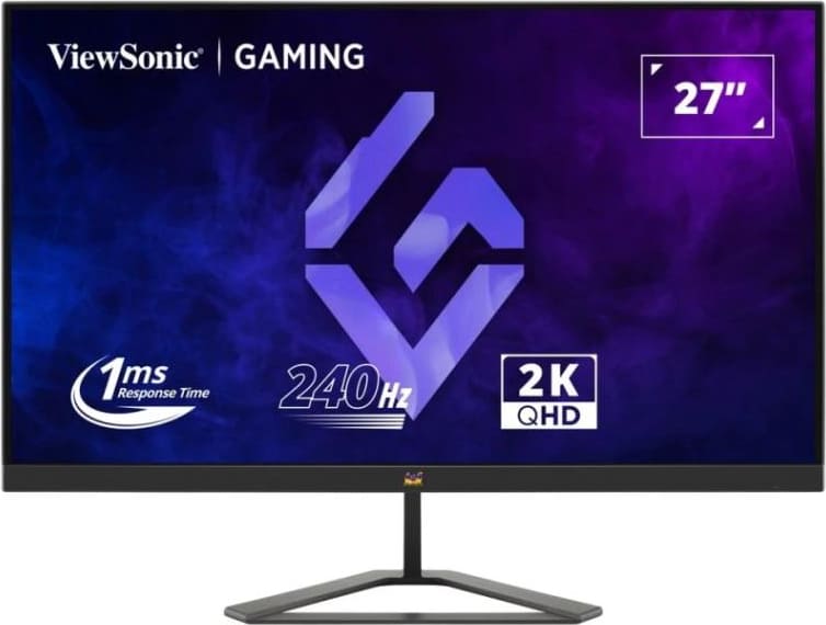 Viewsonic LCD Monitor|VIEWSONIC|VX2758A-2K-PRO-3|27"|Gaming|Pane l IPS|2560x1440|16:9|240Hz|1